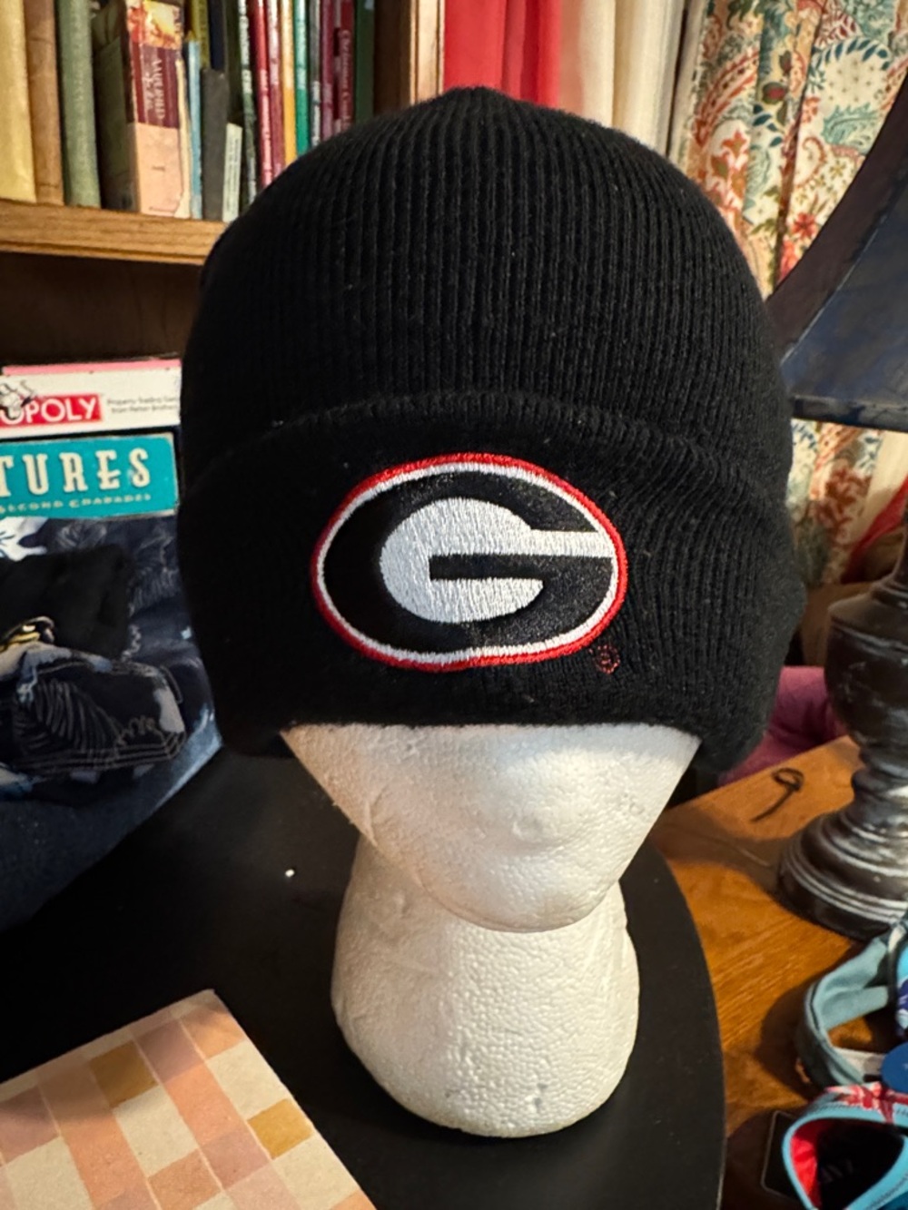University of Georgia Black Beanie